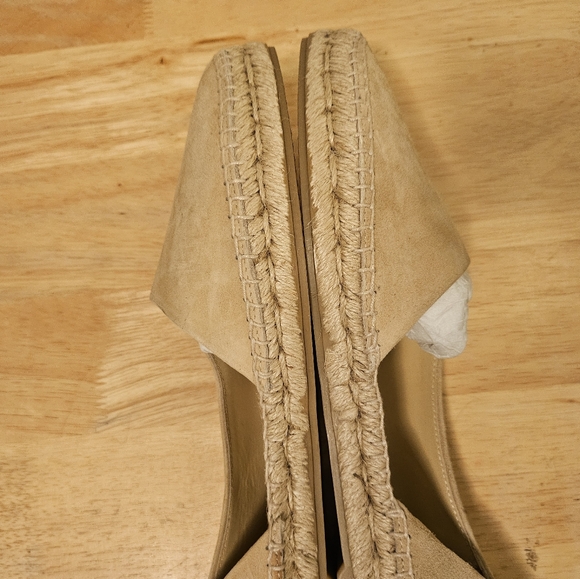 Vince Women's Tita Slip On D'orsay Espadrille Flats Size 9 Made In Spain - Picture 3 of 6